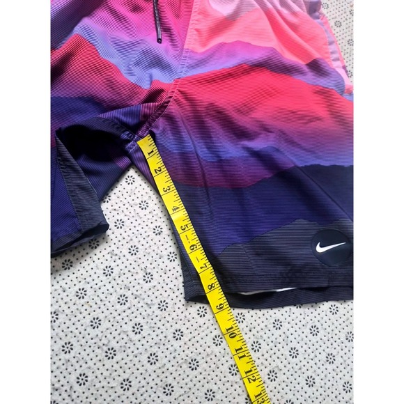 Nike Athletic Shorts Gradient Print Drawstring Waist Size S‎ - Picture 6 of 8